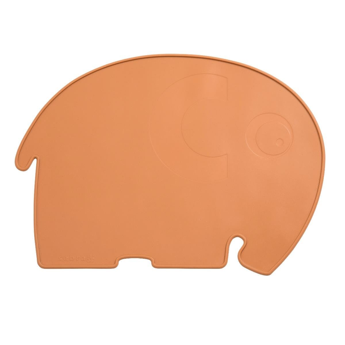 SEBRA Platzdecke Fanto der Elefant braun/ toasted orange 43 x 33cm - Copy Platzdecke SEBRA