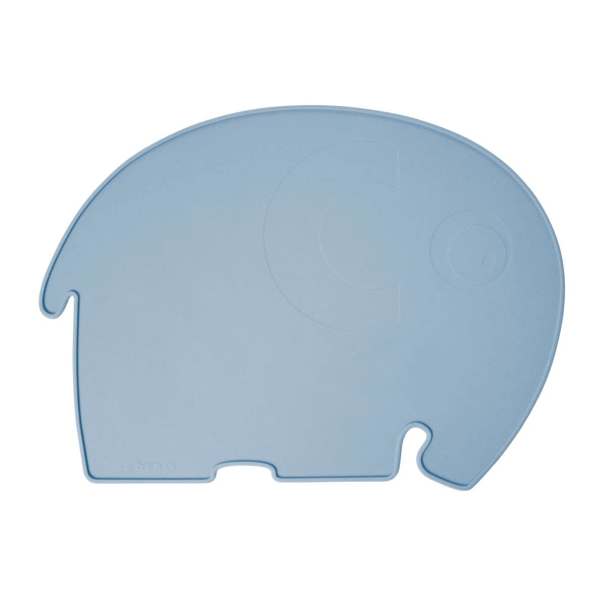 SEBRA Platzdecke Fanto der Elefant hellblau / powder blue 43 x 33cm Platzdecke SEBRA