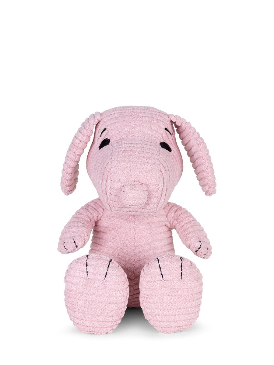 Snoopy aus Cord von Peanuts x Bon Ton Toys pink 19 cm Kuscheltiere Bon Ton Toys