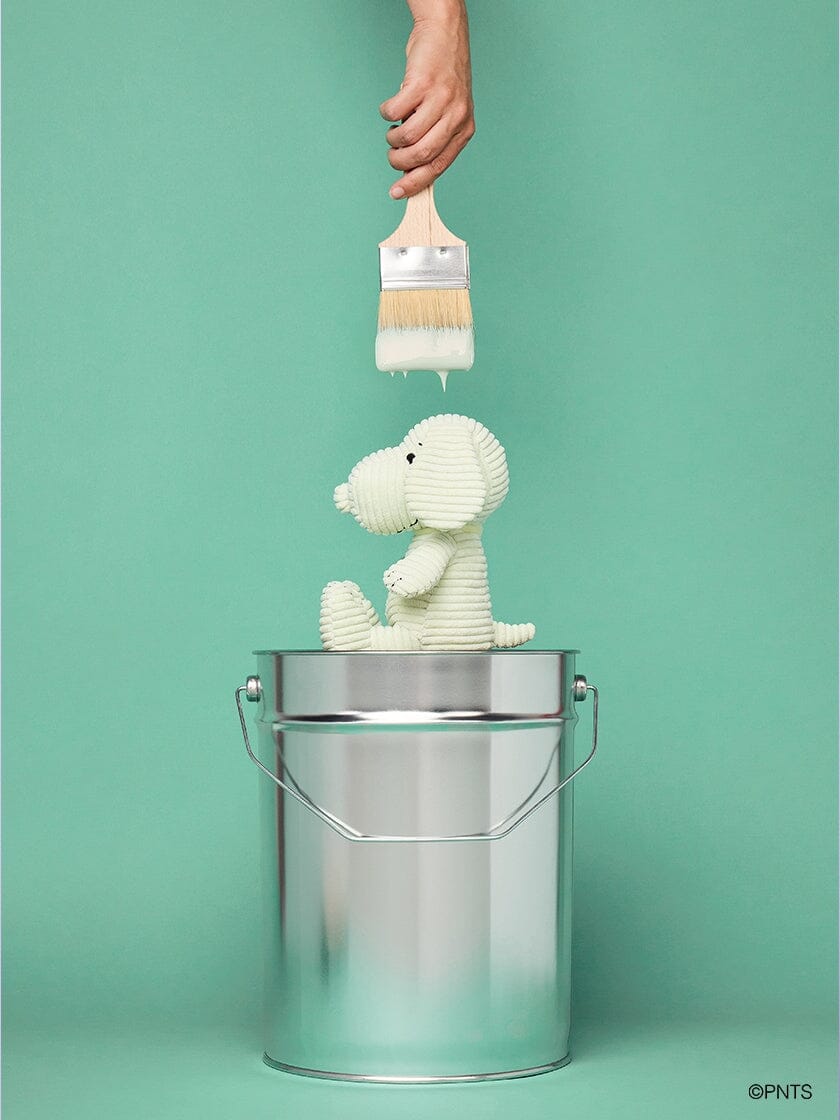 Snoopy hellgrün Cord von Peanuts x Bon Ton Toys Fresh Mint 19 cm Kuscheltiere Bon Ton Toys