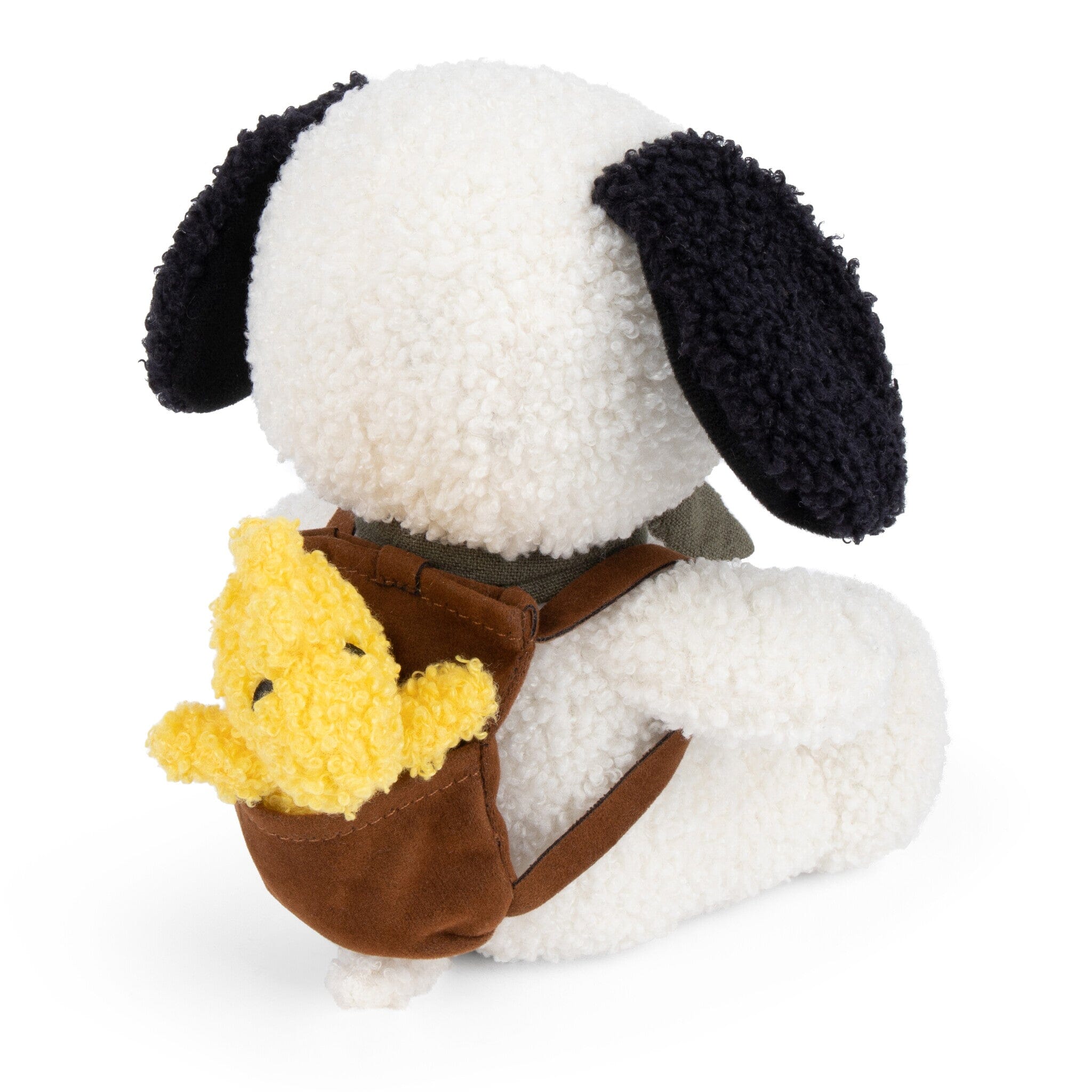Snoopy sitzend mit Rucksack und Woodstock von Peanuts x Bon Ton Toys – 20cm Kuscheltiere Bon Ton Toys x Peanuts