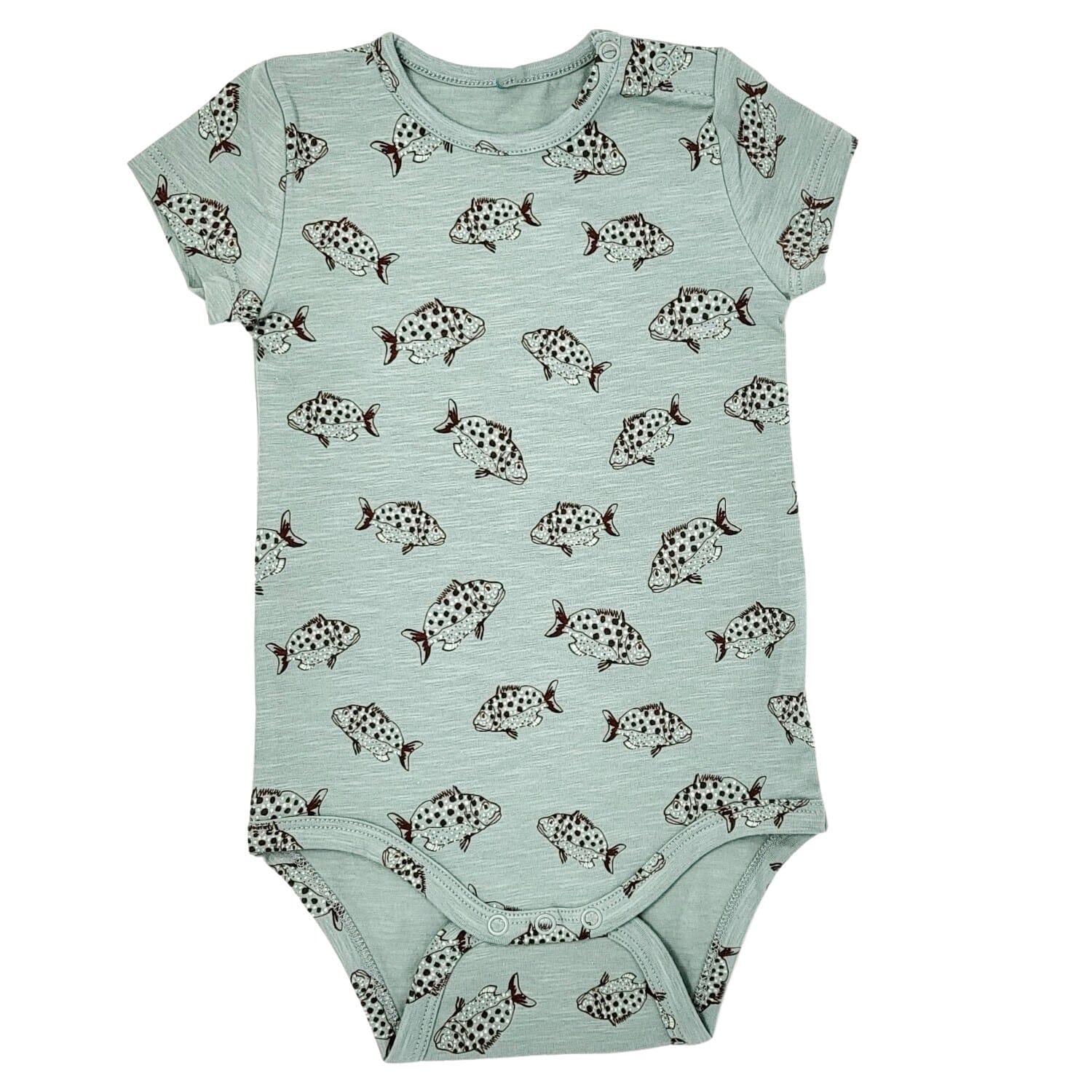 Soft Gallery Baby Body Fische aus Bio-Baumwolle Spieler / Body Soft Gallery