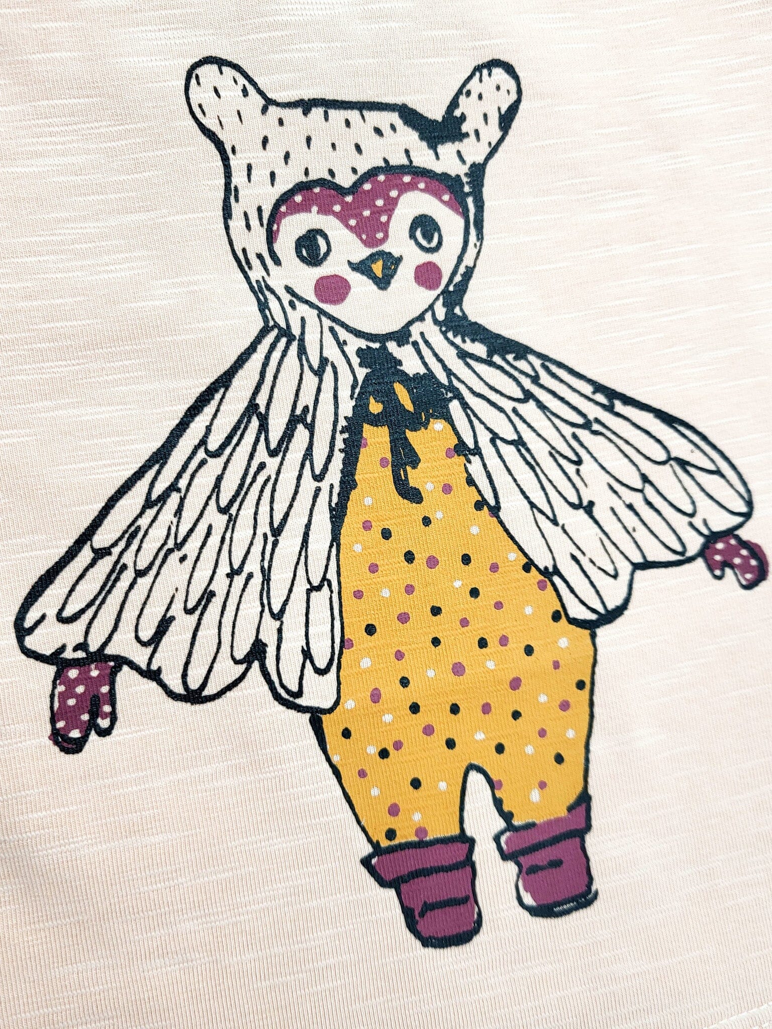 Soft Gallery Baby Shirt Eule aus Bio-Baumwolle Langarmshirt Soft Gallery