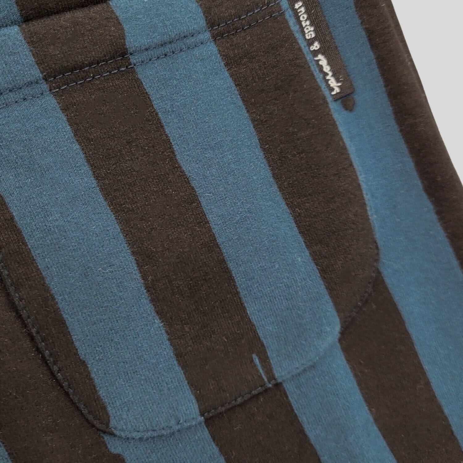 Sproet & Sprout Sweatkleid Streifen aus Bio-Baumwolle Kleid SPROET & SPROUT