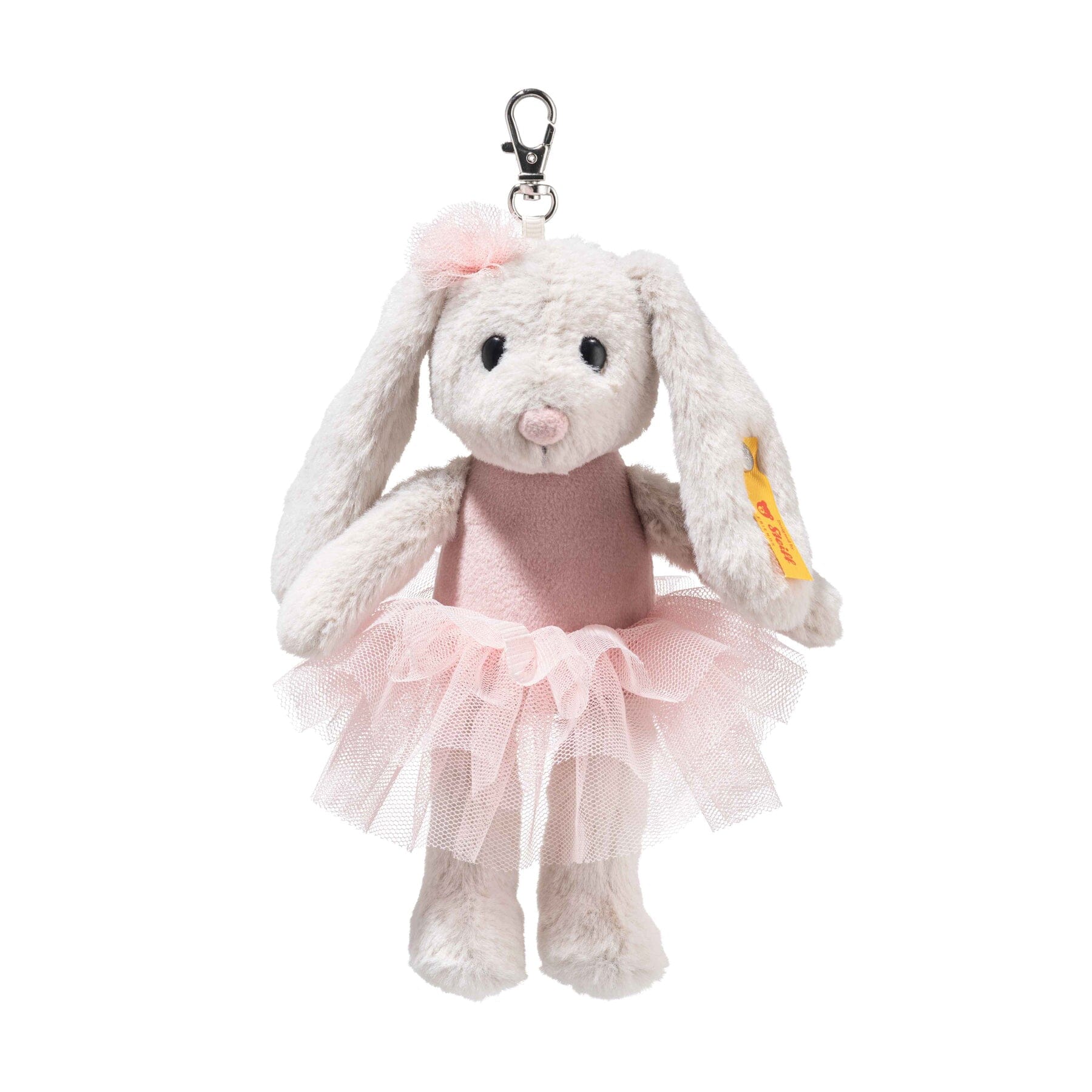 Steiff Anhänger Balletthase Hoppie 16 cm – Ballerina Hase Schlüsselanhänger Steiff