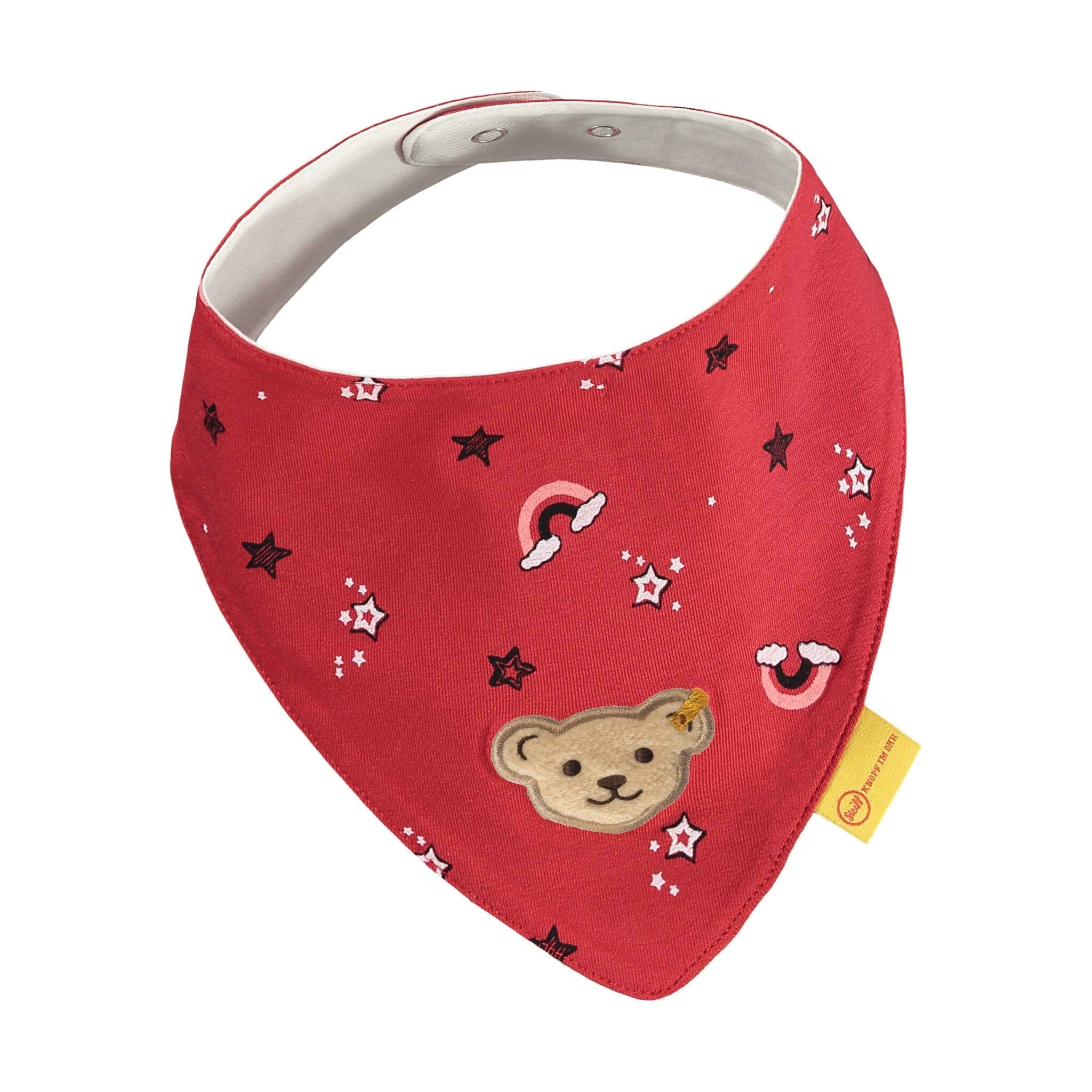 Steiff 2er Set Halstücher / Bandanas rot und pink Halstuch Steiff