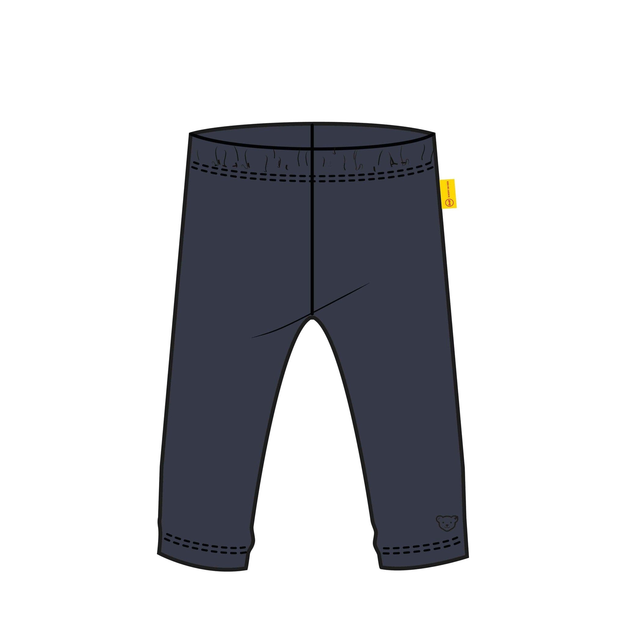 Steiff Baby Cordhose marine mit Teddystitching Hose Steiff