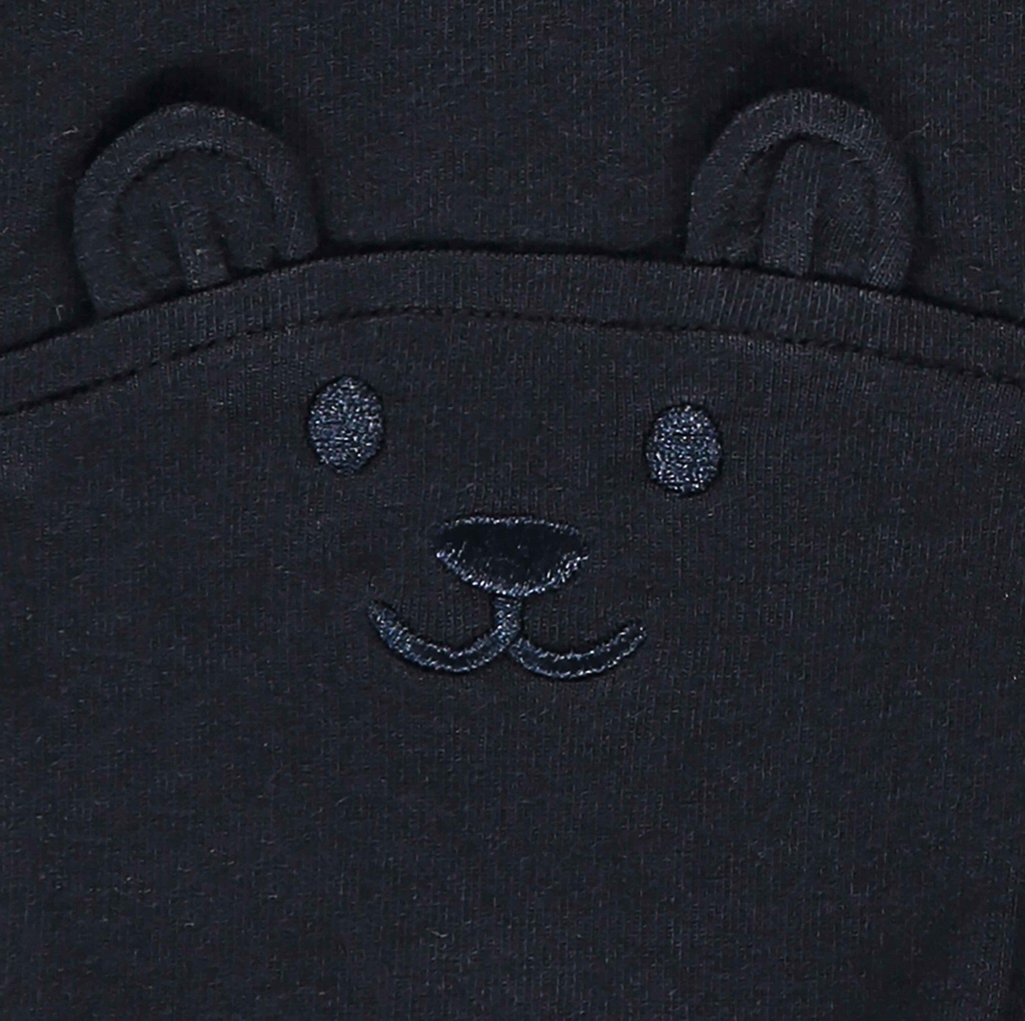 Steiff Baby Hose marine mit lustigen Knieschonern Hosen Steiff