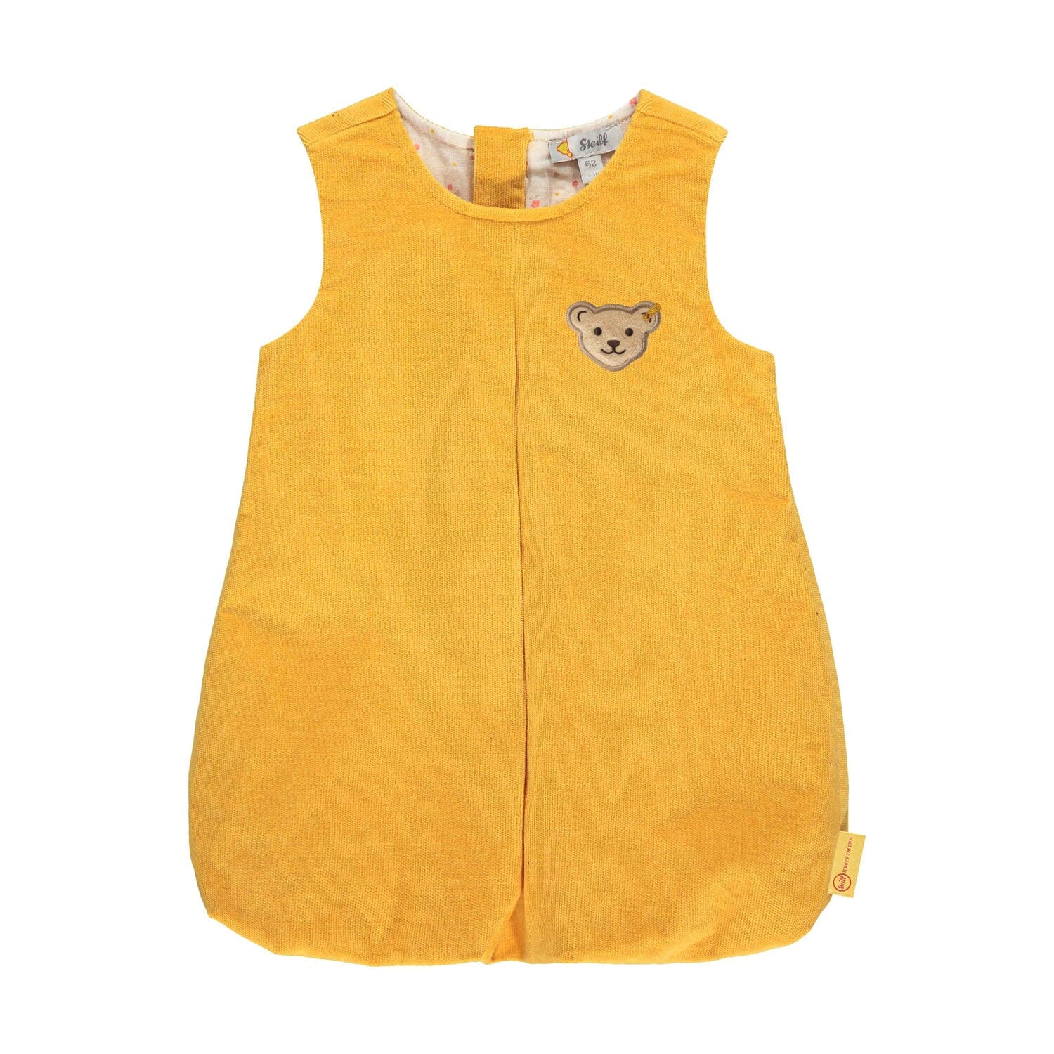 Steiff Baby Kord Kleid gelb autumn blaze Kleid Steiff