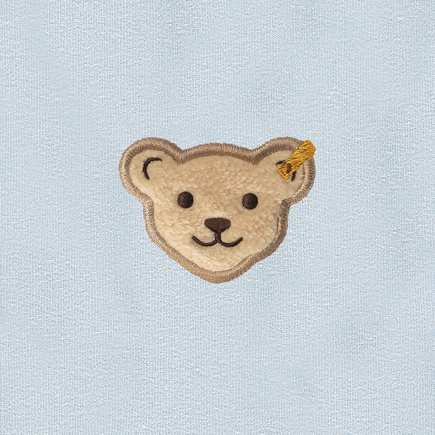 Steiff Baby Langarmshirt mit großem Teddyprint Langarmshirt Steiff