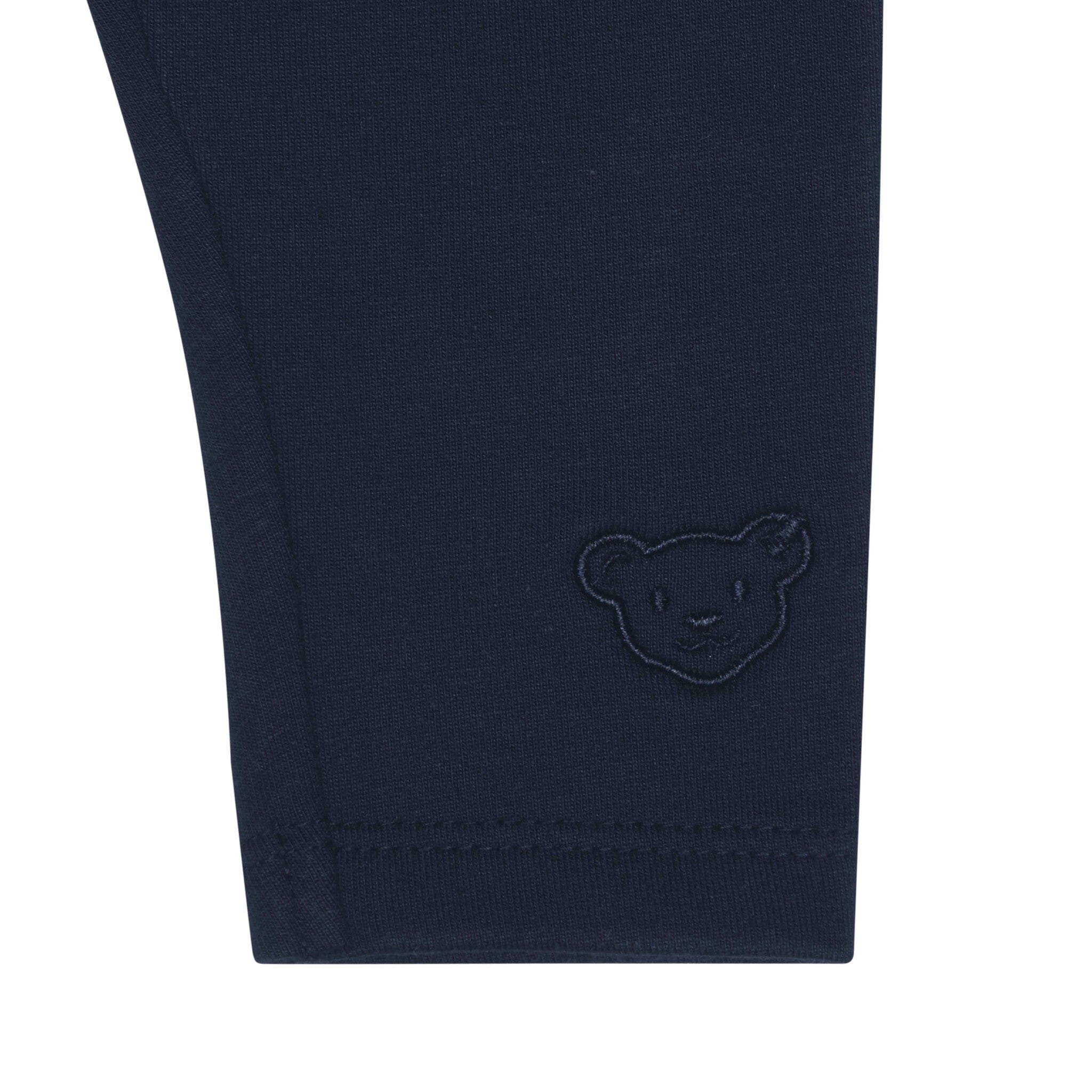 Steiff Baby Leggings marine mit Teddystitching Leggings Steiff