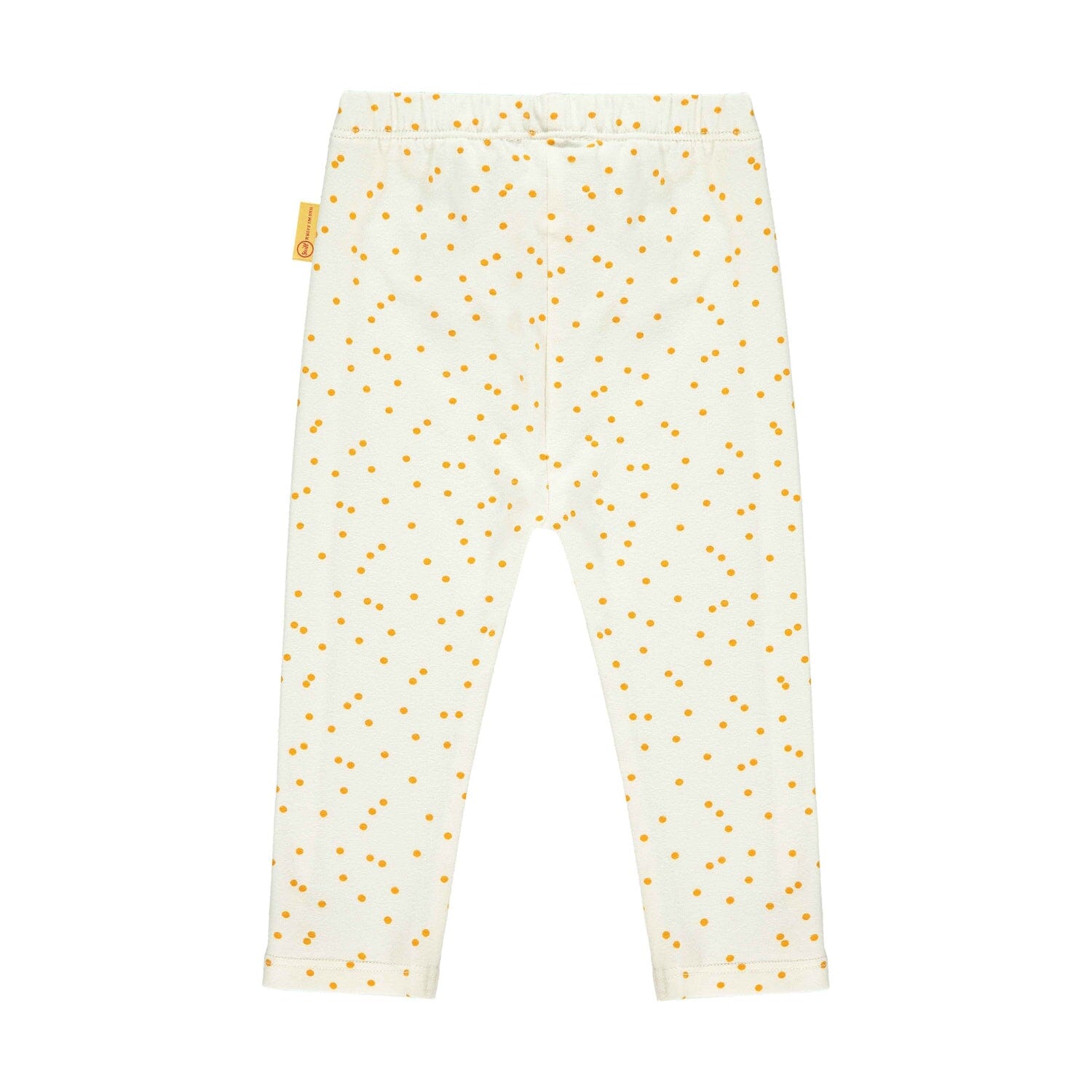 Steiff Baby Leggings weiß offwhite mit Punkten in goldgelb - Copy Leggings Steiff