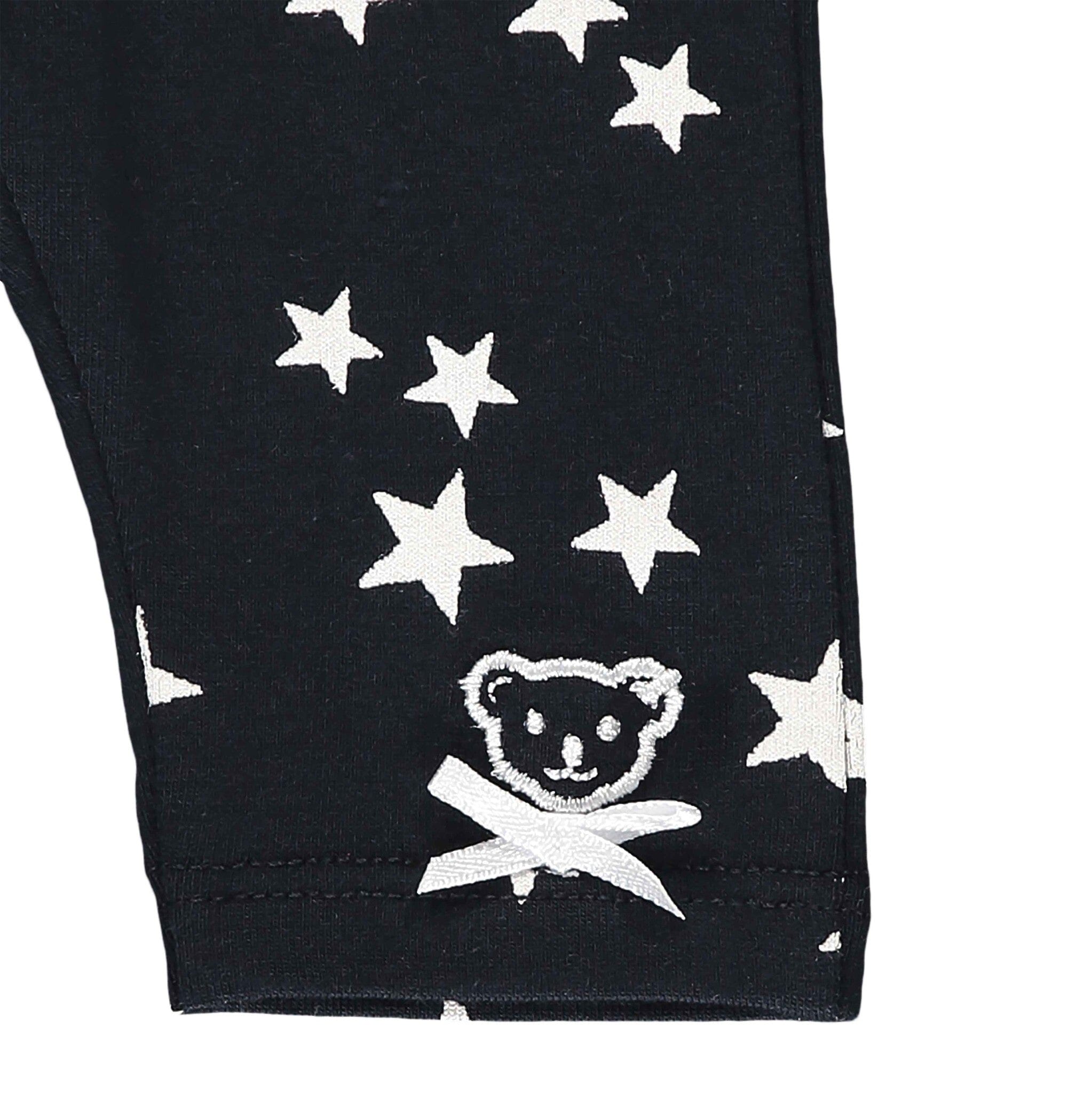 Steiff Baby Leggings Sternchen marine weiß Hose Steiff