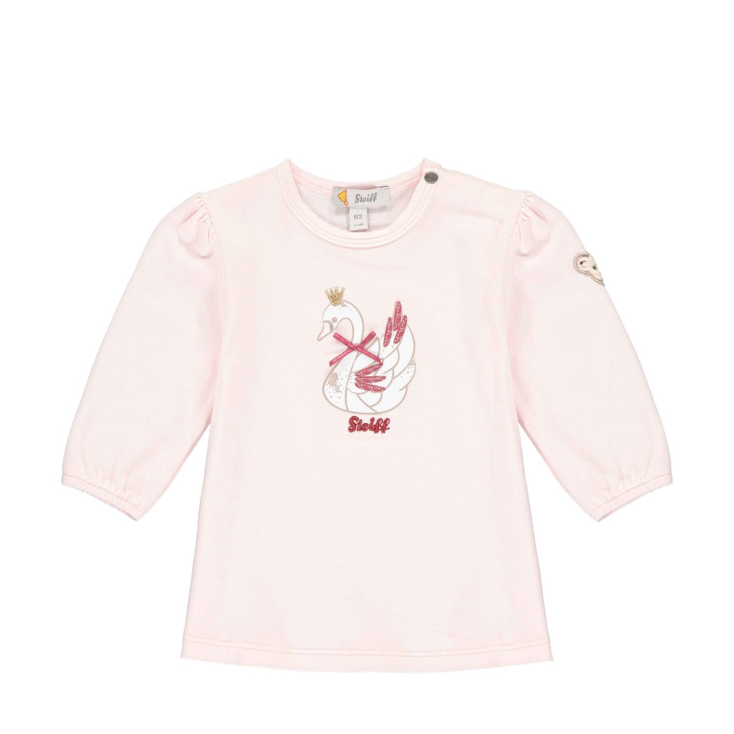 Steiff Baby Tunika Romantik rosa Schwan Tuniken Steiff