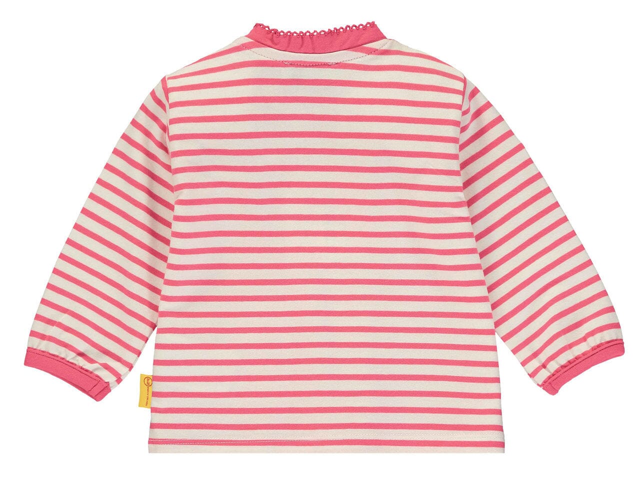 Steiff Langarmshirt rosa weiß gestreift Langarmshirt Steiff