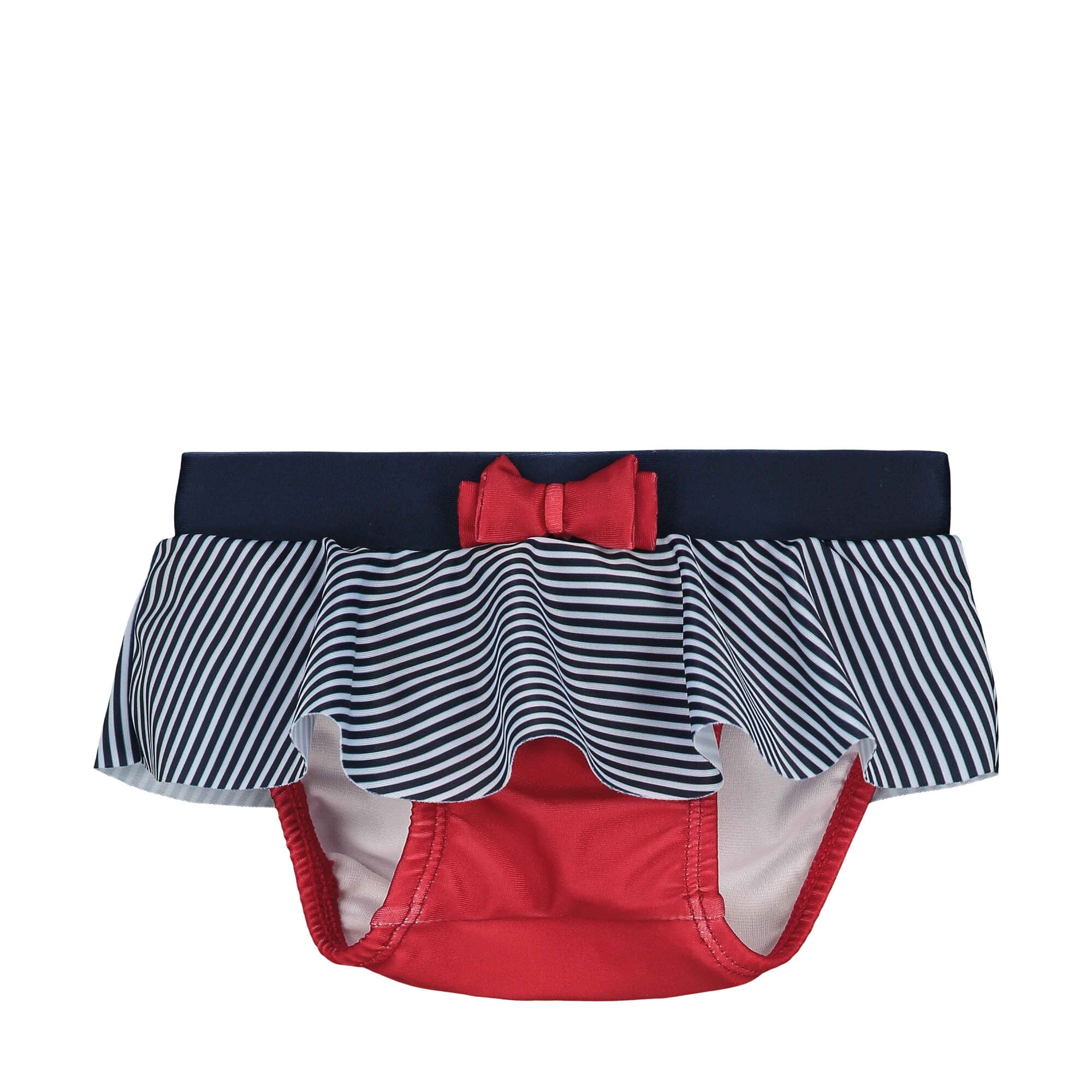 Steiff Baby Schwimmwindel Badehose Mädchen blau weiß rot Badehose Steiff