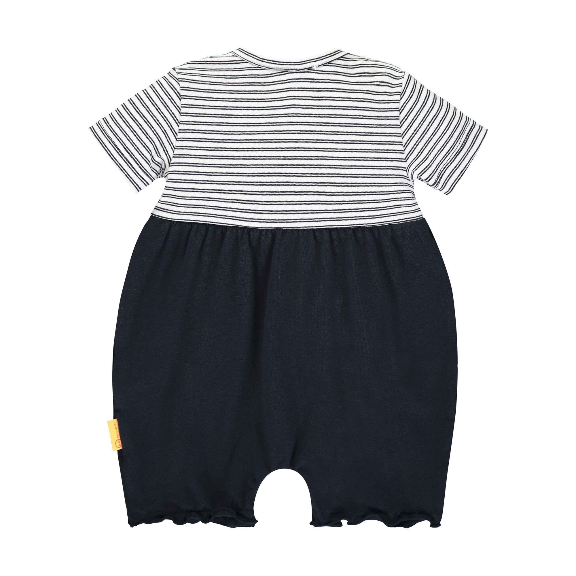 Steiff Baby Spieler blau weiß Streifen und Teddypatch Spieler und Bodys Steiff