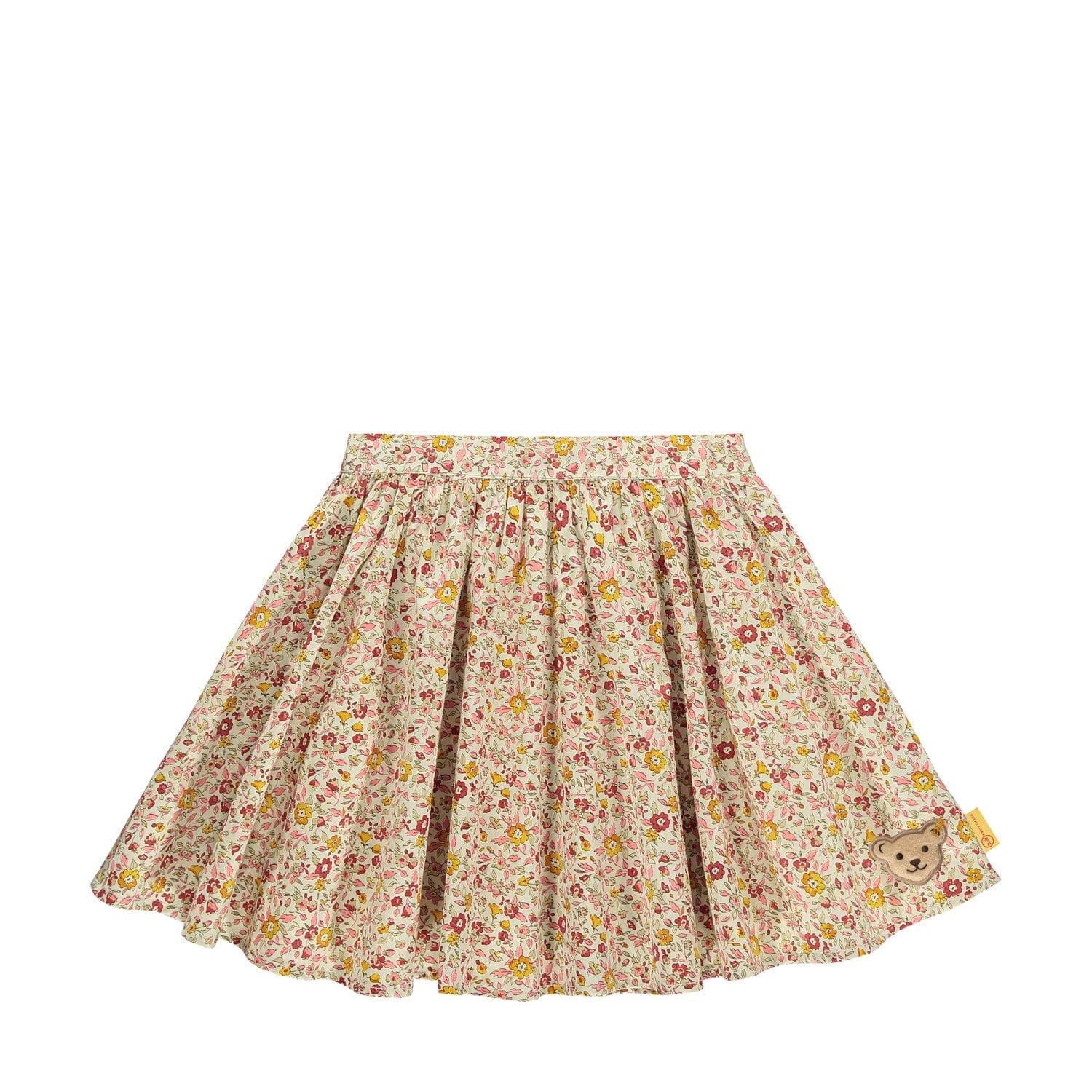 Steiff Rock mit Blumenmuster in weiß mit Rosetönen Röcke Steiff