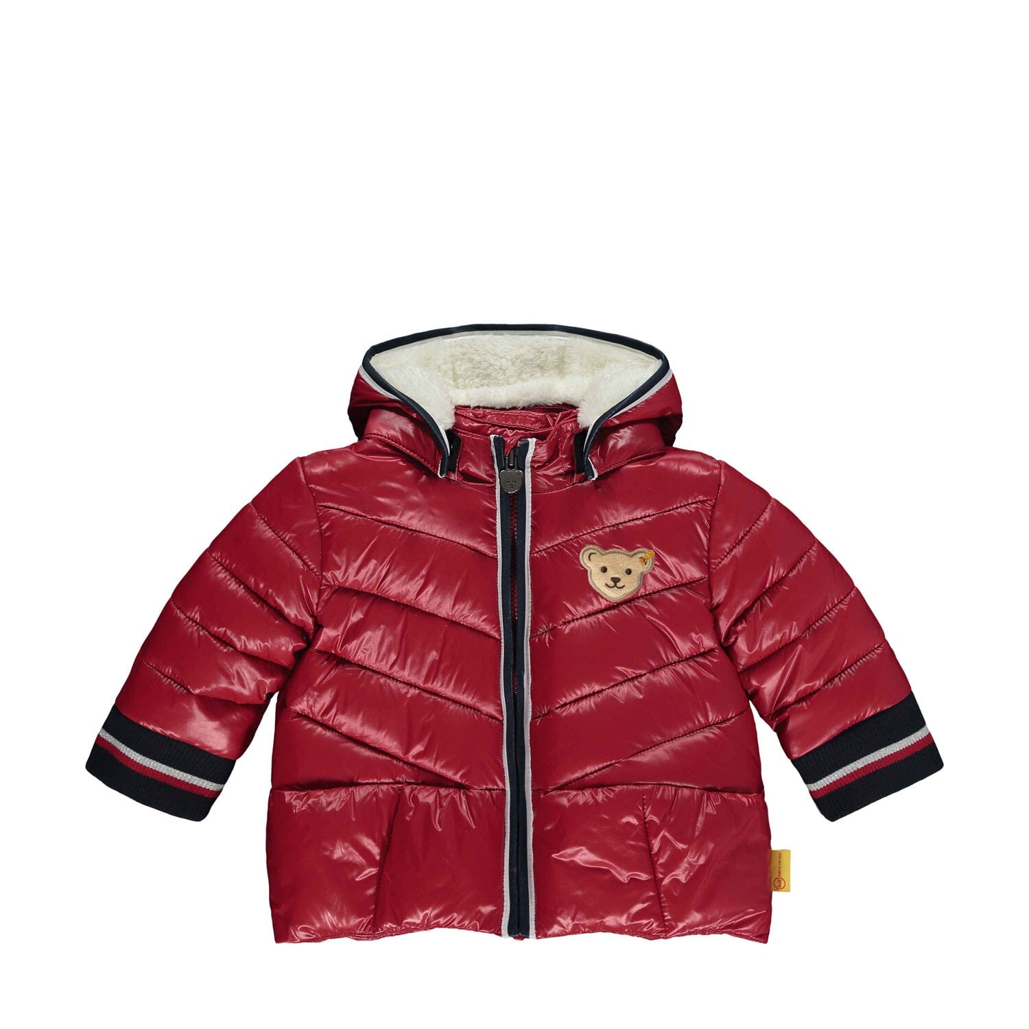 Steiff Baby leichte und weiche Winter-Steppjacke tango red Jacke Steiff