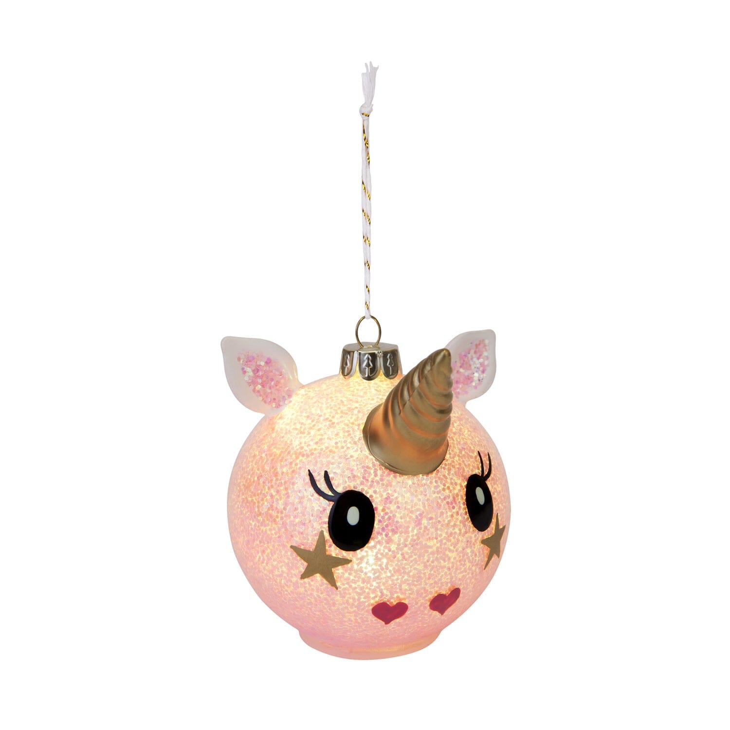 Sunnylife Festive Baume Weihnachtskugel Einhorn rosa Deko SUNNYLIFE