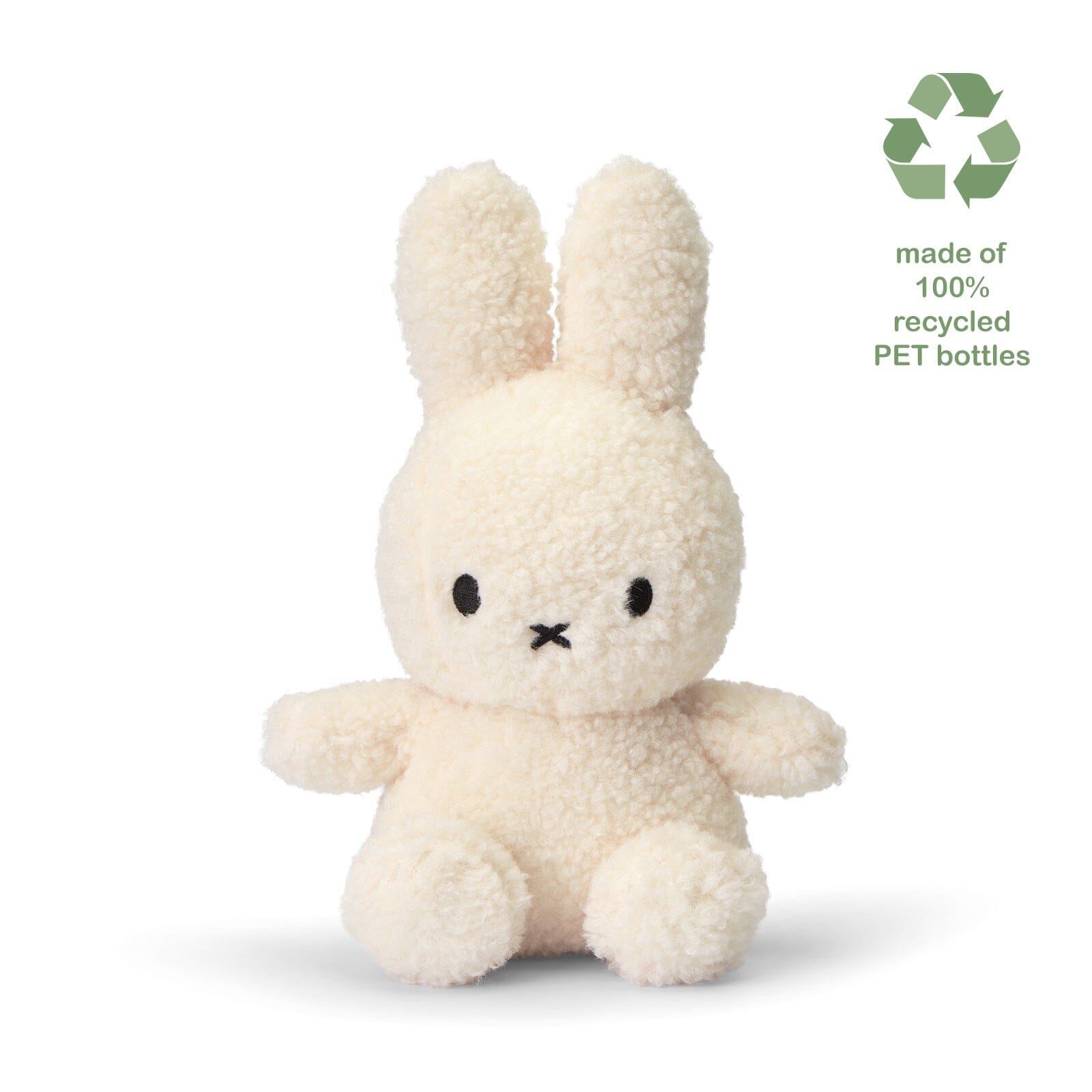 Miffy sitzend Teddy Cream 23 cm 100% recycled Kuscheltiere Bon Ton Toys