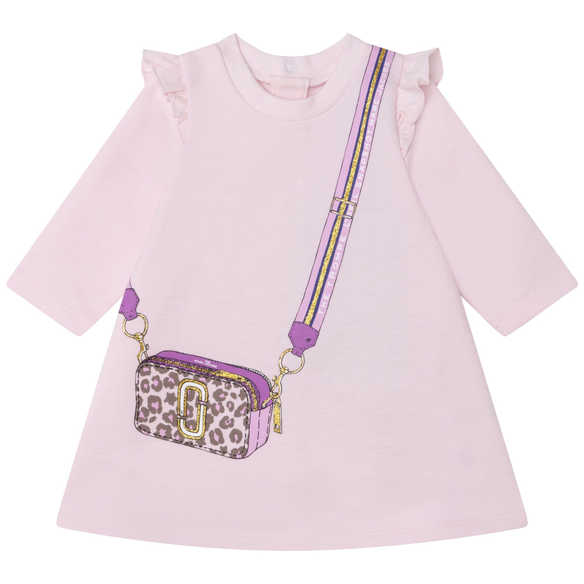 The Marc Jacobs Baby Sweatkleid mit Taschenprint Kleid The Marc Jacobs