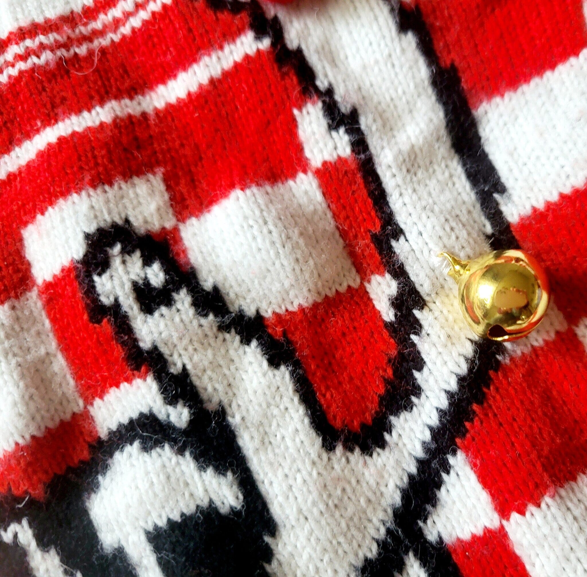 The Marc Jacobs Strickpullover Weihnachten rot-weiß Pullover The Marc Jacobs