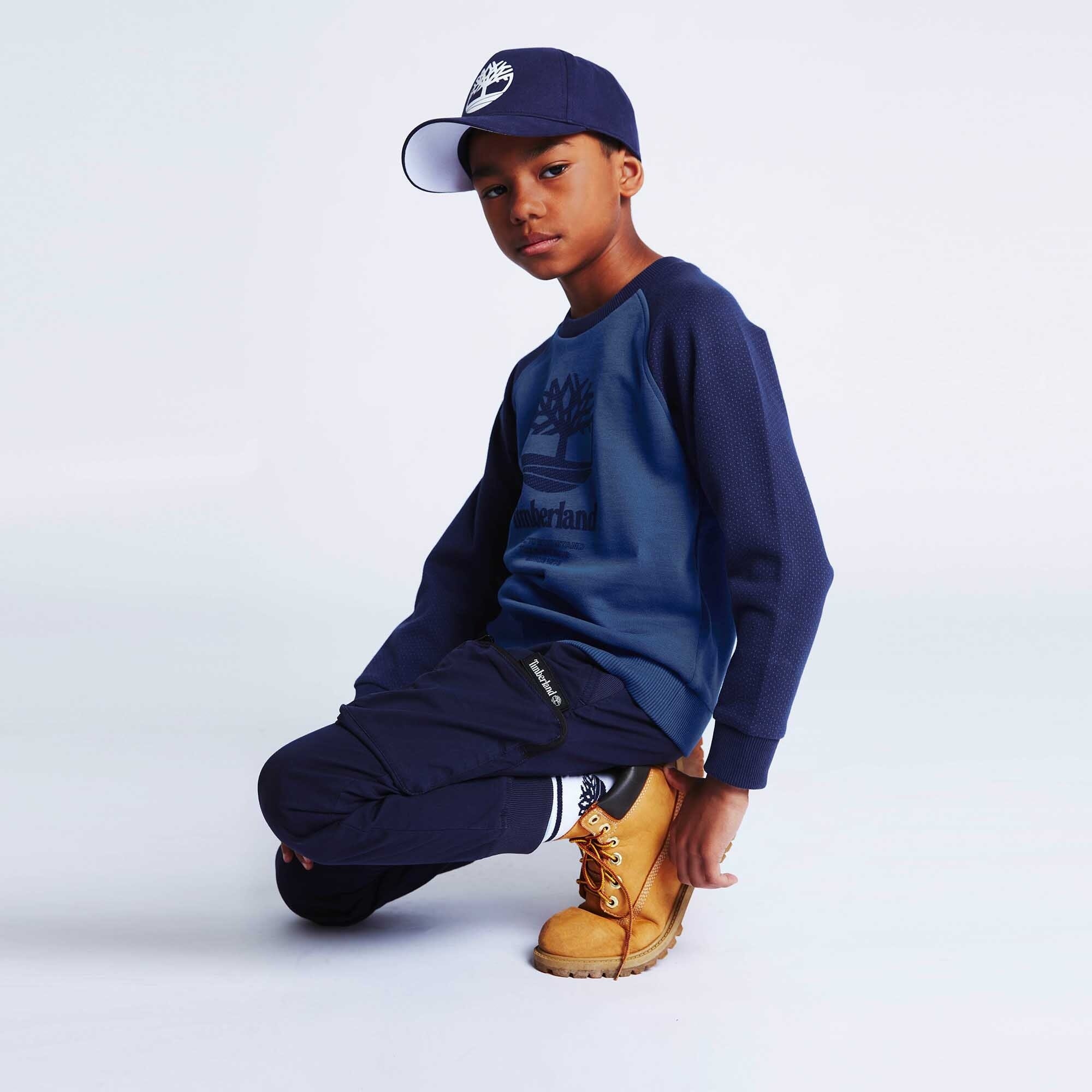 TIMBERLAND Kids Basecap navy mit Logo Cap Timberland