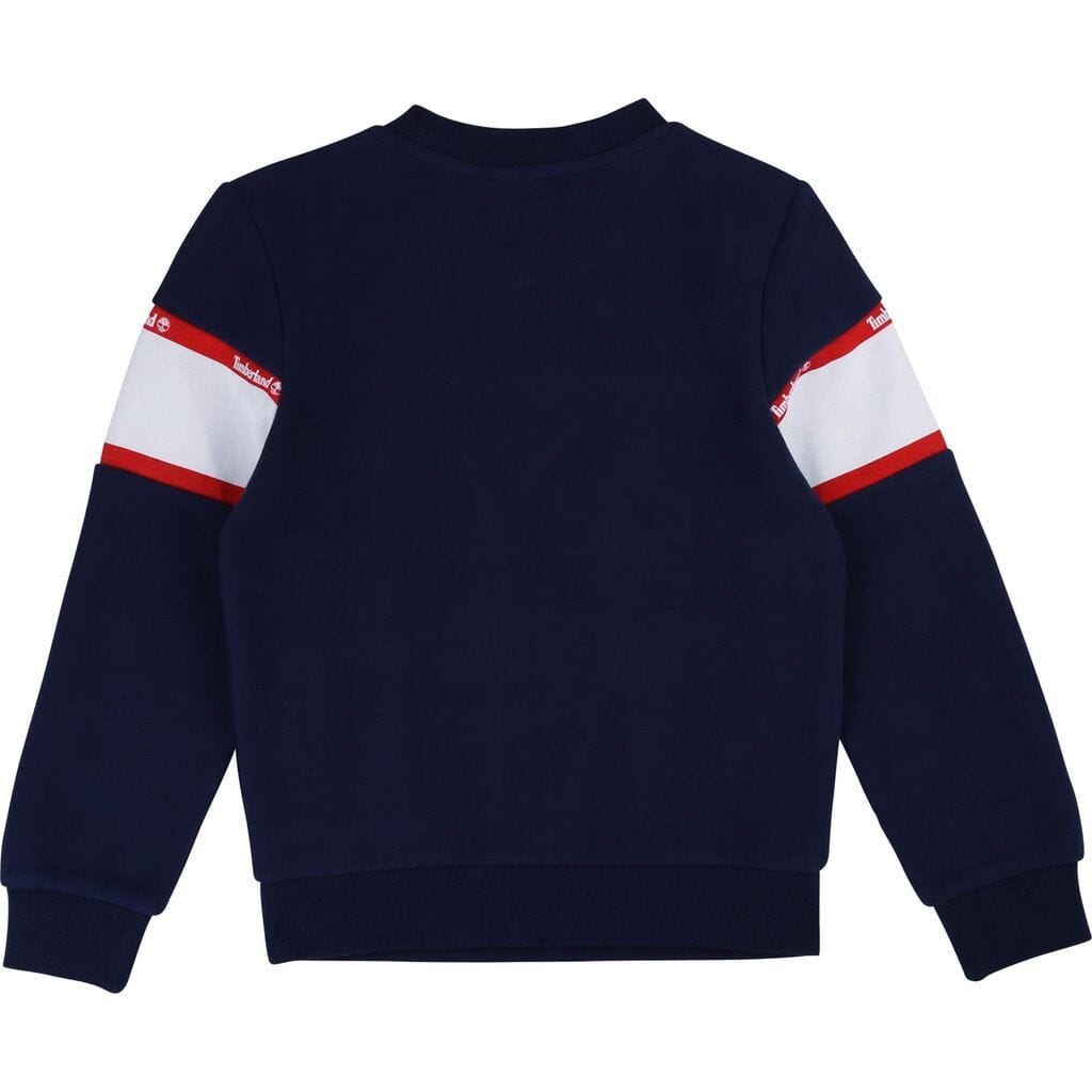 Timberland Sweatshirt blau rot weiß Sweatshirt Timberland