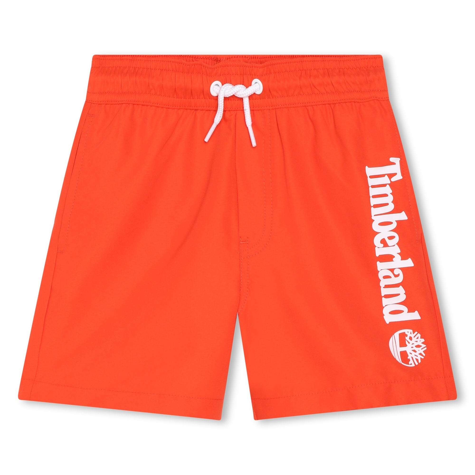 Timberland Badeshorts orange mit Logo Badehose Timberland