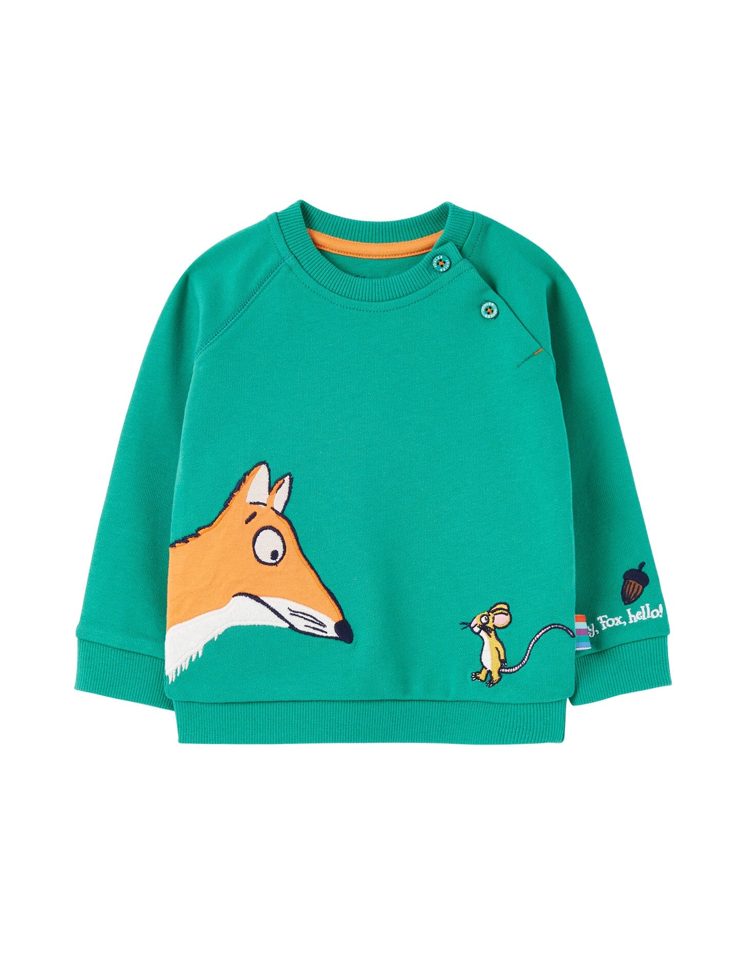 Tom Joule Sweatshirt Grüffelo Harvey Fuchs und Maus Sweatshirt TOM JOULE