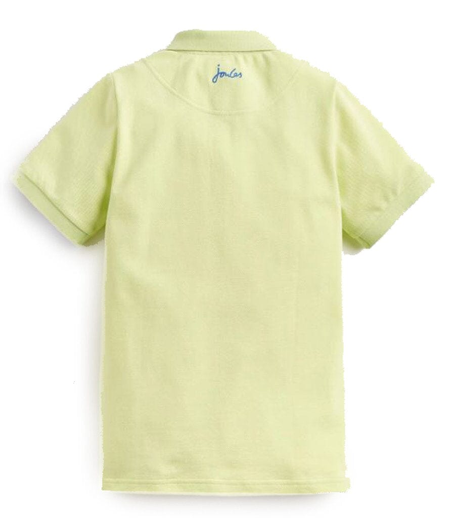TOM JOULE Poloshirt lime mit Logostitching T-Shirt TOM JOULE