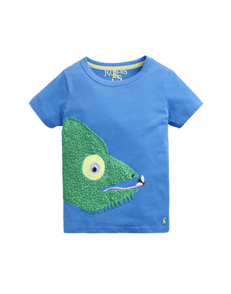 TOM JOULE T-Shirt Archie Chamäleon blau T-Shirt TOM JOULE