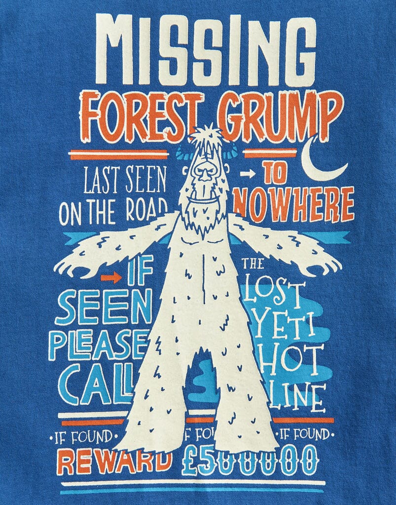 TOM JOULE Langarmshirt Yeti leuchtet im Dunkeln Langarmshirt TOM JOULE