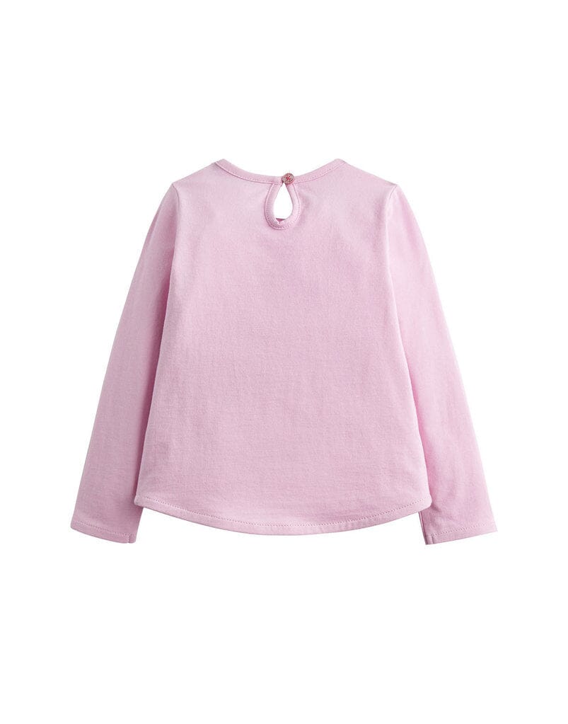 TOM JOULE Langarmshirt Eule rosa Langarmshirt TOM JOULE