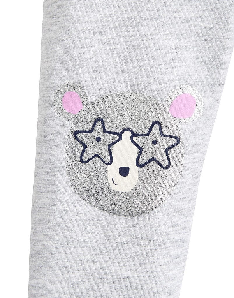 TOM JOULE Leggings Bär mit Glitzer Leggings TOM JOULE