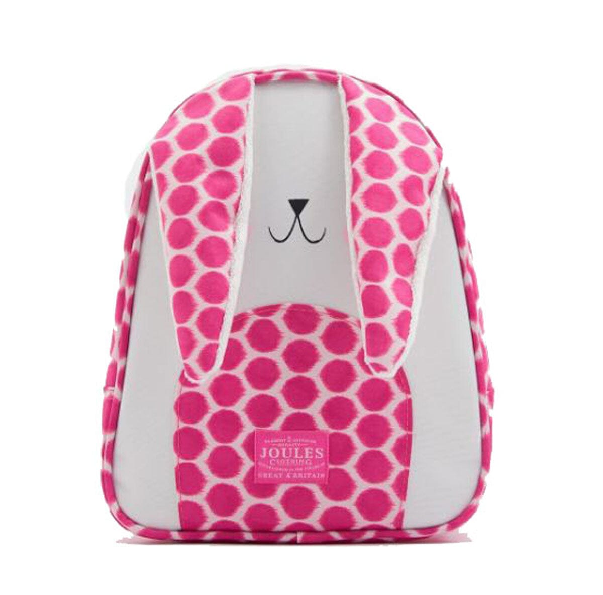Tom Joule Kinderrucksack 3D Hase - pink weiß Rucksack TOM JOULE