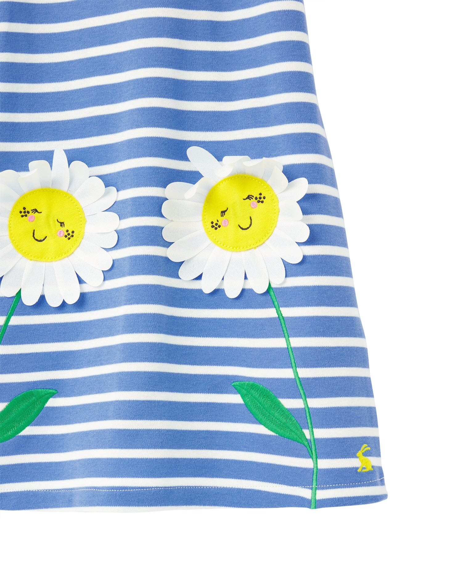 TOM JOULE Kleid Kaye blau weiß gestreift mit Blumen Kleid TOM JOULE