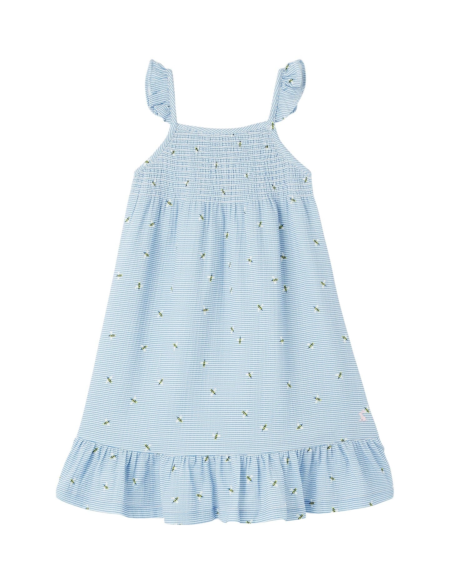 TOM JOULE Kleid Lucia Meerjungfrau mit Print und ohne Ärmel Kleid TOM JOULE