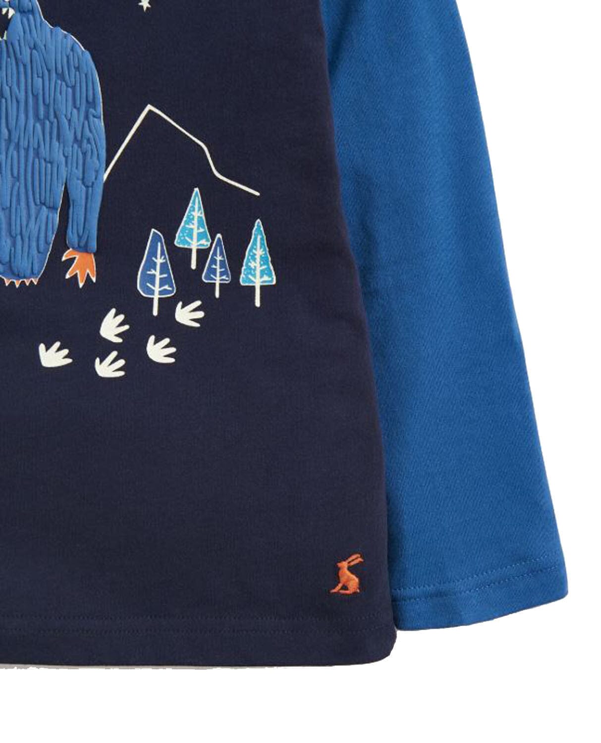 TOM JOULE Langarmshirt Yeti leuchtet im Dunkeln - Copy Langarmshirt TOM JOULE