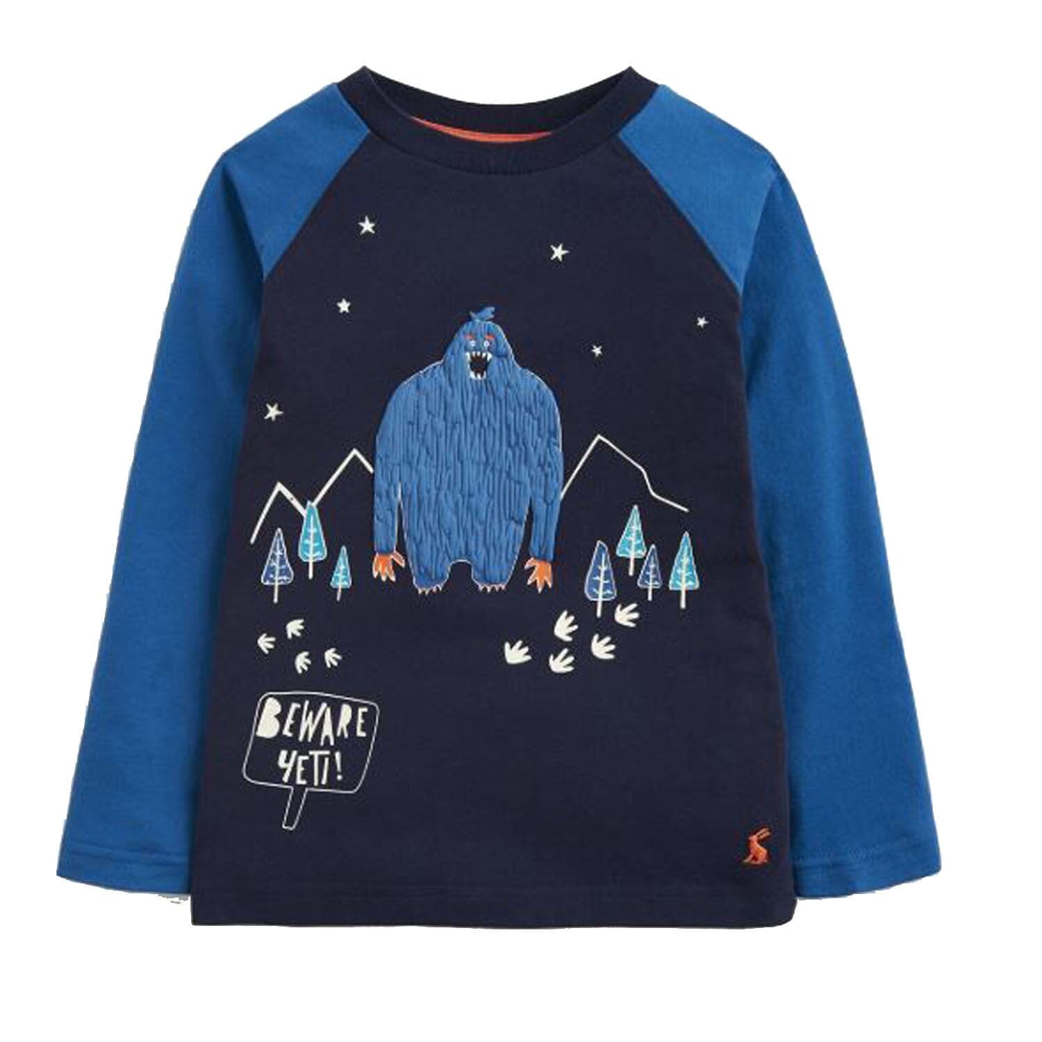 TOM JOULE Langarmshirt Yeti leuchtet im Dunkeln - Copy Langarmshirt TOM JOULE