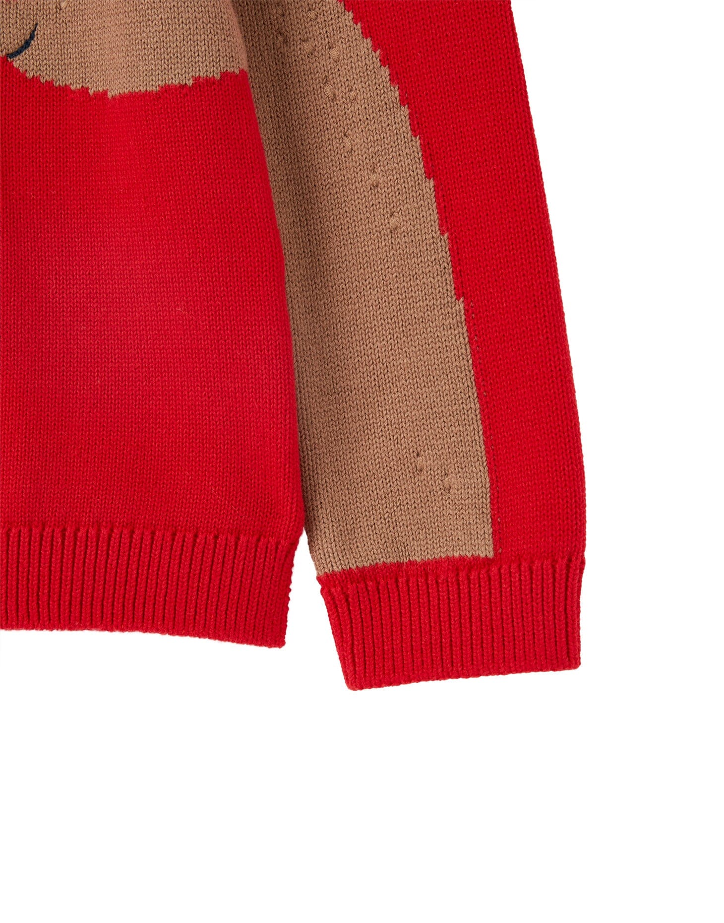 TOM JOULE Pullover Geegee mit beidseitigem Rentier Strickmotiv Pullover TOM JOULE