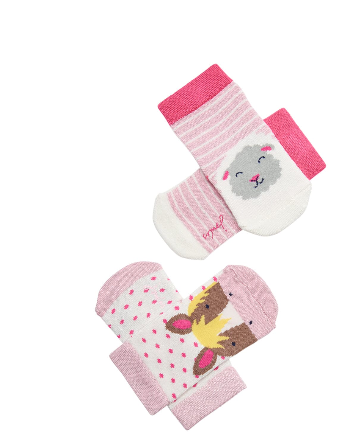 TOM JOULE Neat Feet 2er-Pack Motiv-Socken Pferde und Schafe Socken TOM JOULE