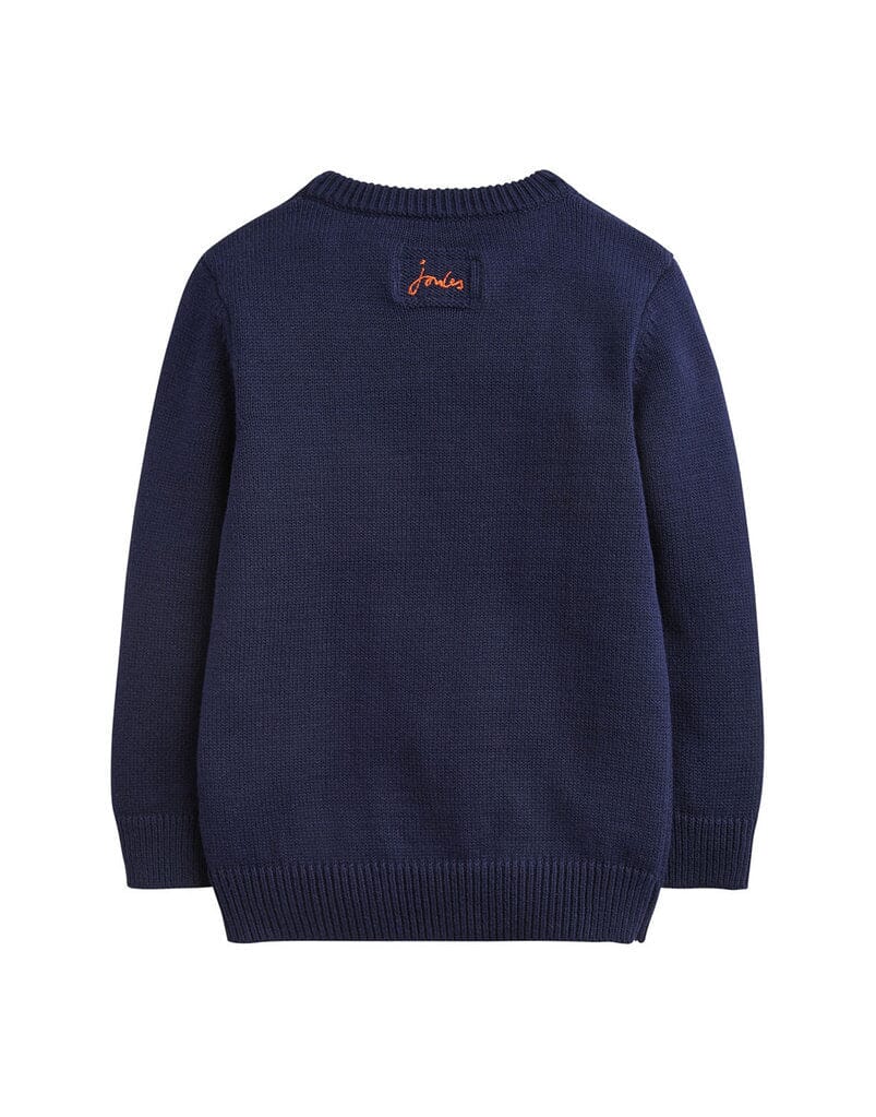 TOM JOULE Strickpullover X-Mas blau Pullover TOM JOULE