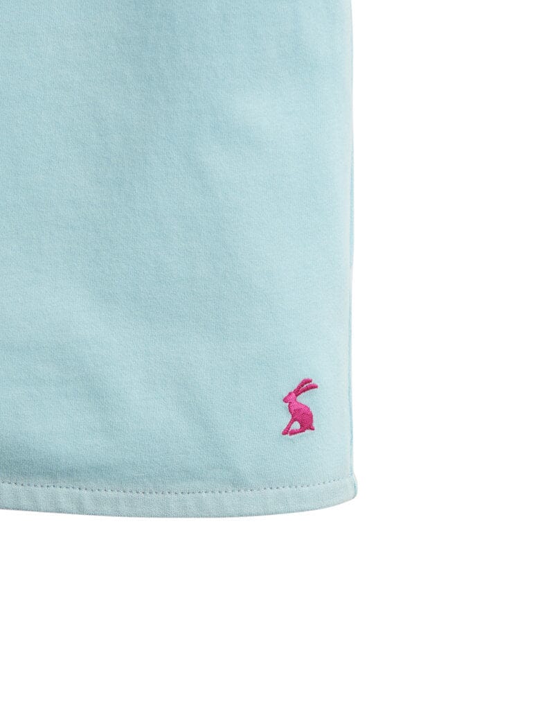 TOM JOULE T-Shirt Glitzer Katze aqua T-Shirt TOM JOULE