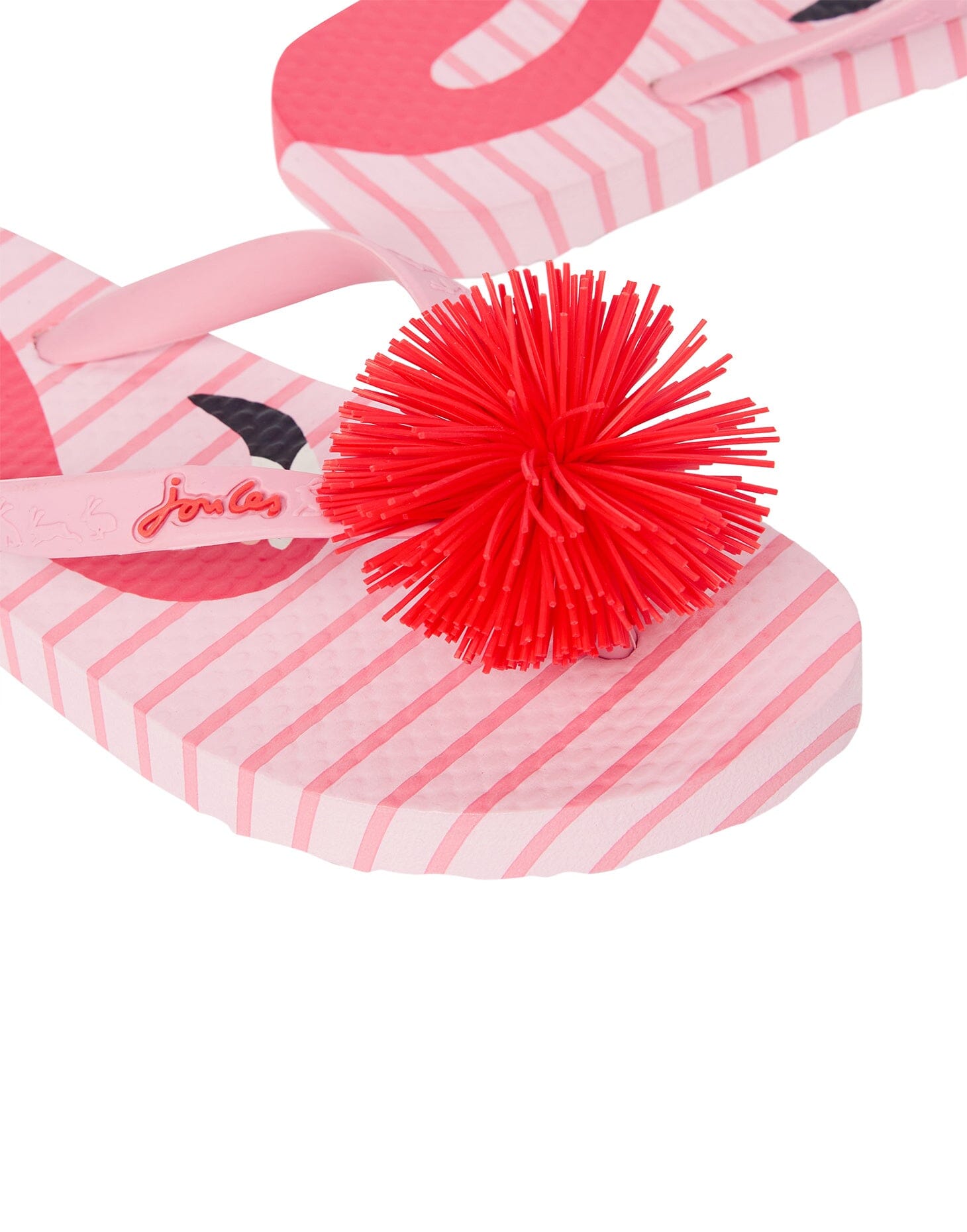 TOM JOULE Zehentrenner Sandalen Flamingo Streifen - Sandalen TOM JOULE