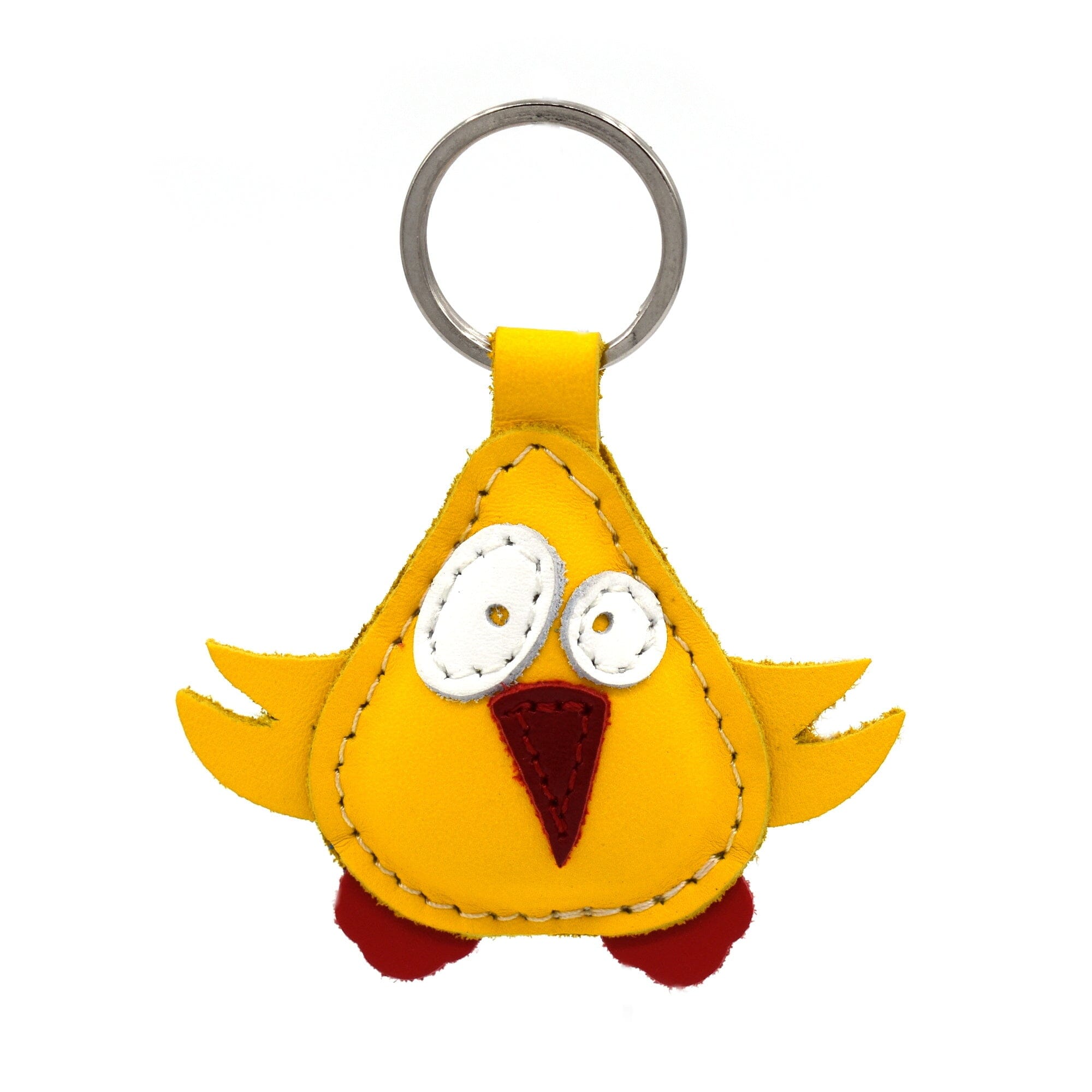 Triballi Handgemachter Leder-Küken-Schlüsselanhänger Schlüsselanhänger Triballi Leather