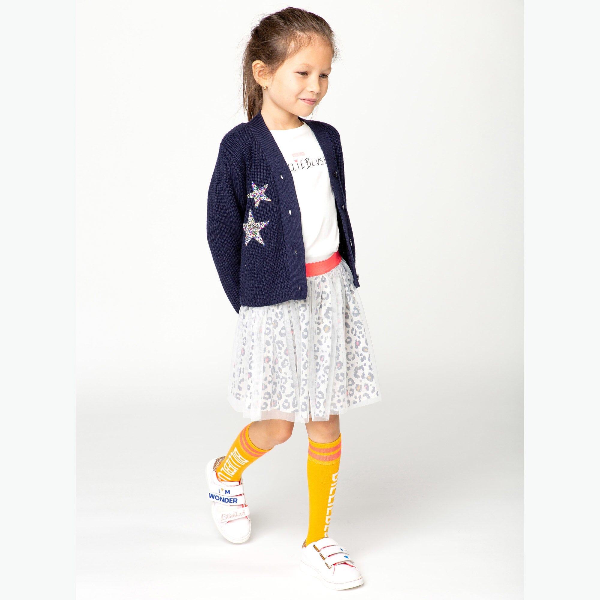 Billieblush Pettycoat mit Glitzer und Leo-Print Röcke Billieblush