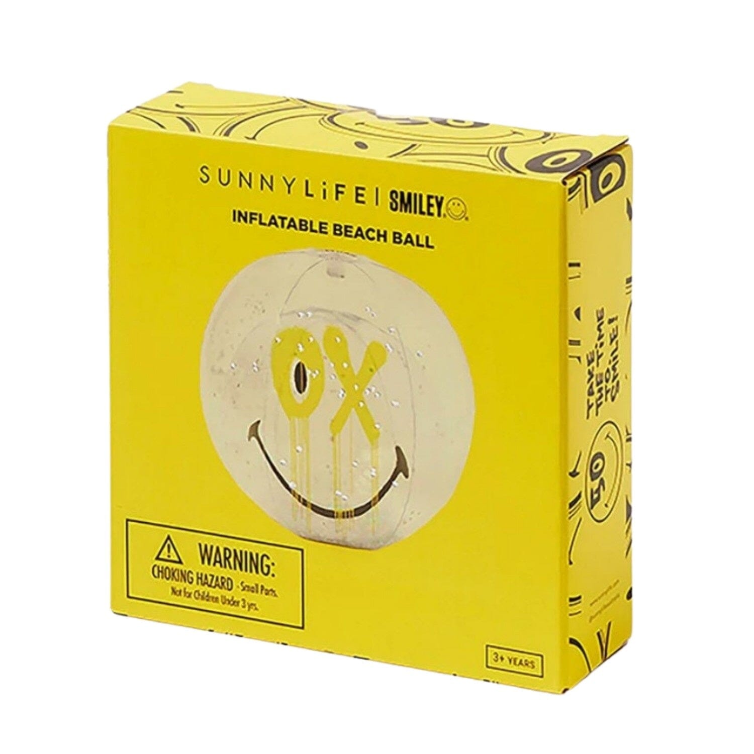 SUNNYLIFE Beach Ball SMILEY Fröhlichkeit und Positivität - Jubiläumy Wasserbälle SUNNYLIFE