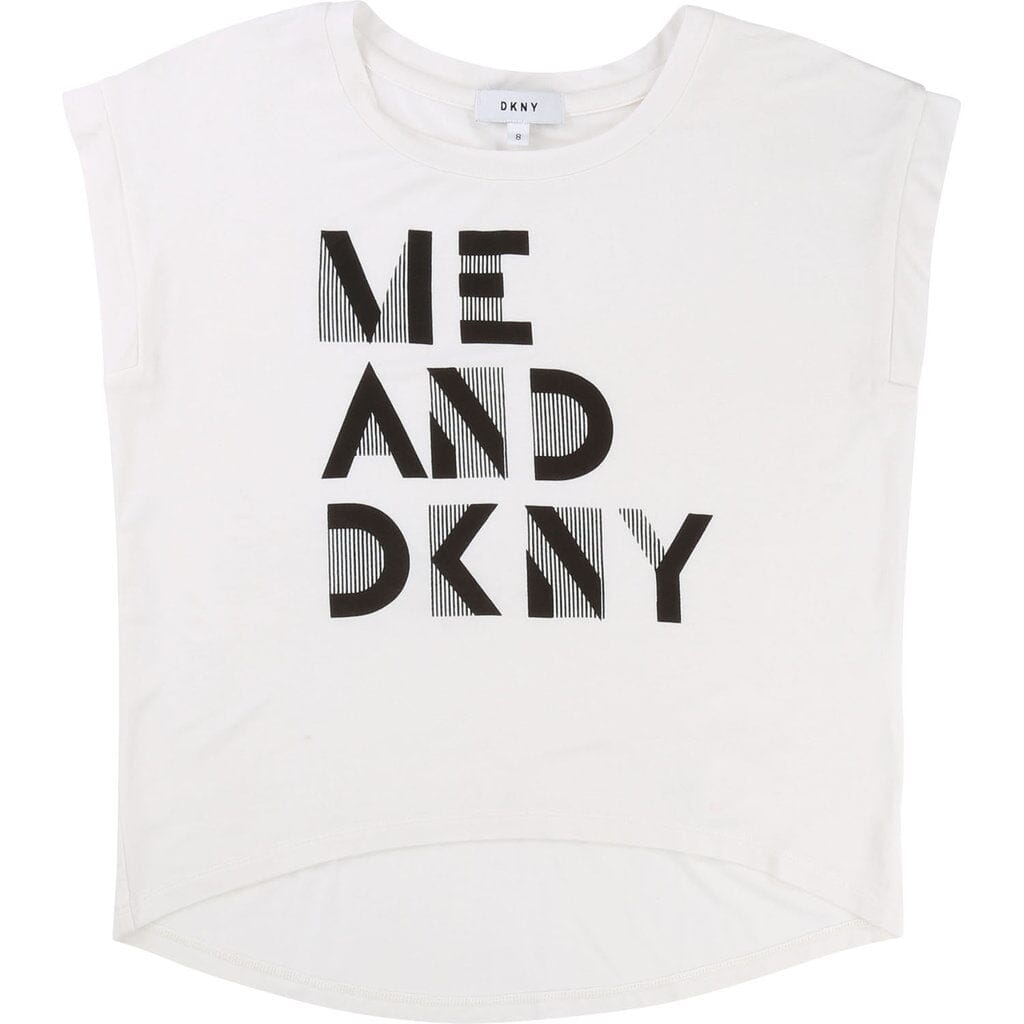 DKNY KIDS T-Shirt me and DKNY Print weiss T-Shirt DKNY